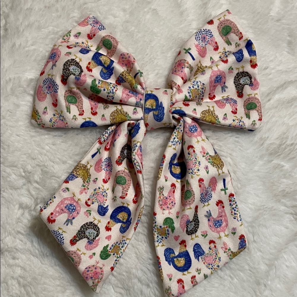 Fancy Flock 🐓Griffy & Drake Pet Bow 🐾 - Picture 5 of 7